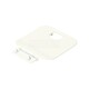 COUVERCLE MARCHE PIED RAL 9010
